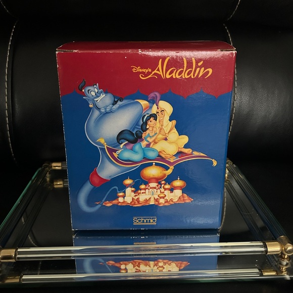 Disney Vintage Jasmine Aladdin Musical Figurine Statue Princess Decor - Picture 4 of 5